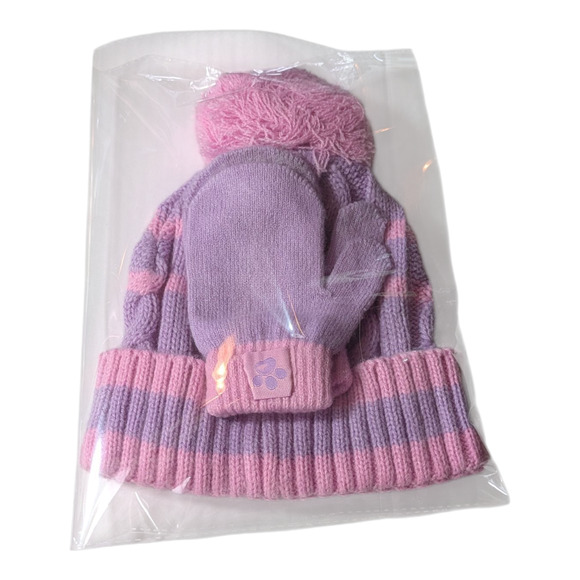 Nickelodeon - Paw Patrol-Girls Winter Hat and Mittens-2T/5T-Used Good Condition - Picture 6 of 6